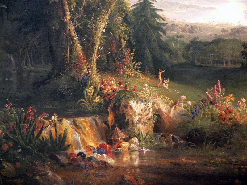 Thomas Cole The Garden of Eden Germany oil painting art